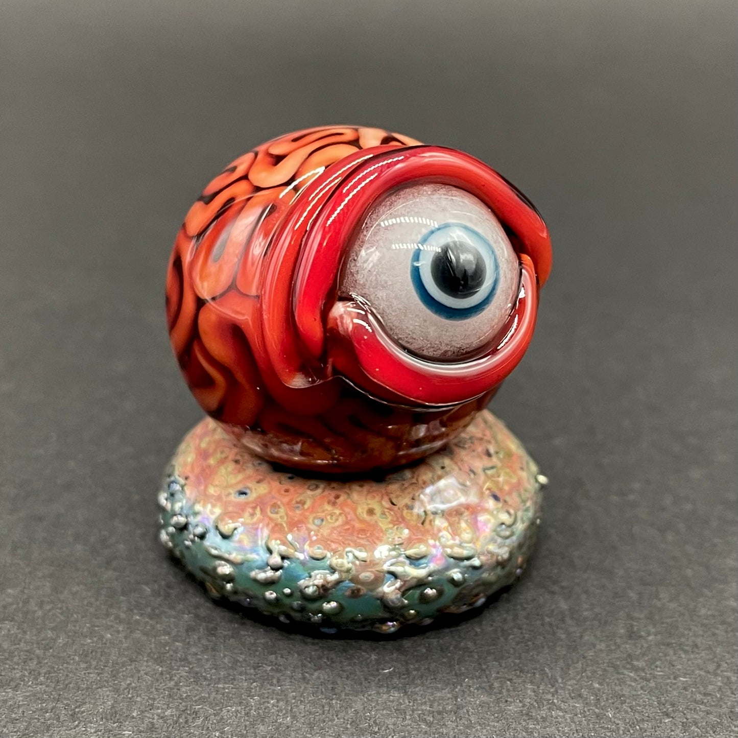 Brain marble and stand
