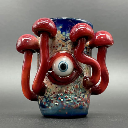 Tequila sunrise shot glass