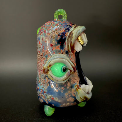 Screaming incense burner