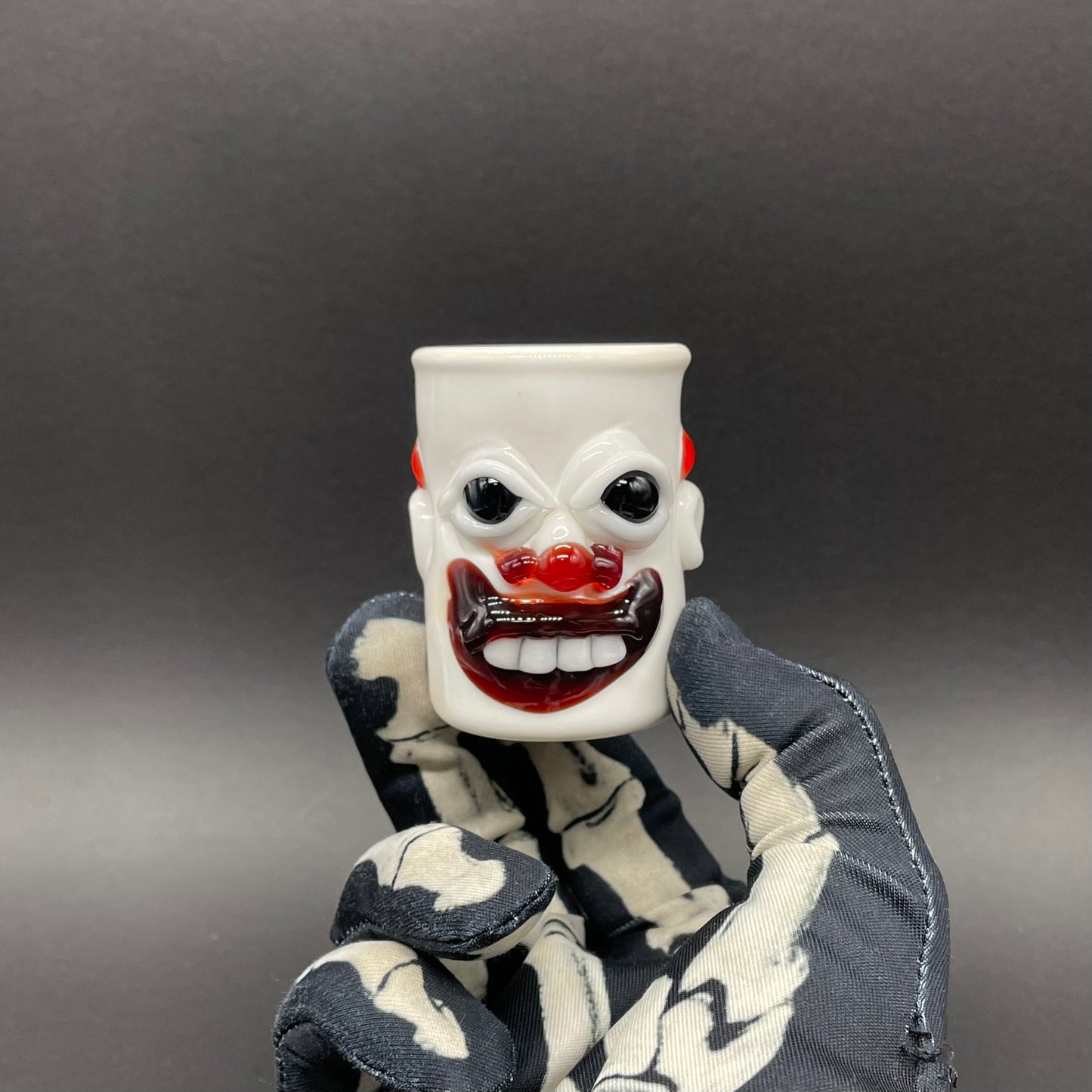 Nightmare fuel Evil clown shot glass
