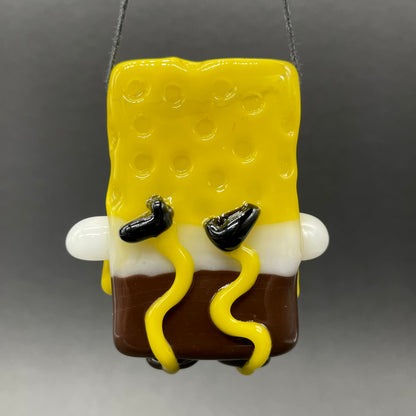 Sponge bob square pants glass pendant