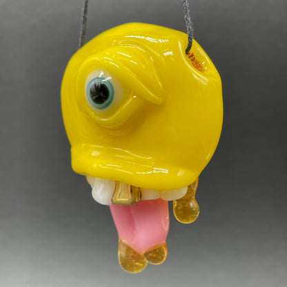 Have a nice day glass pendant