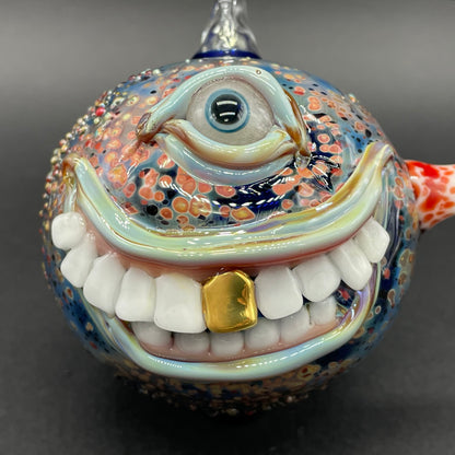 Smiling cyclops ornament