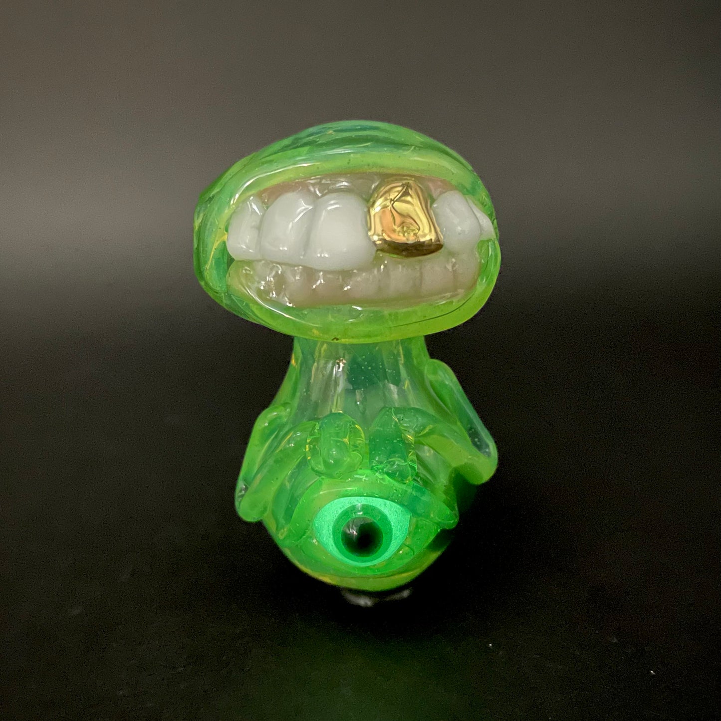 Green slime mushroom monster