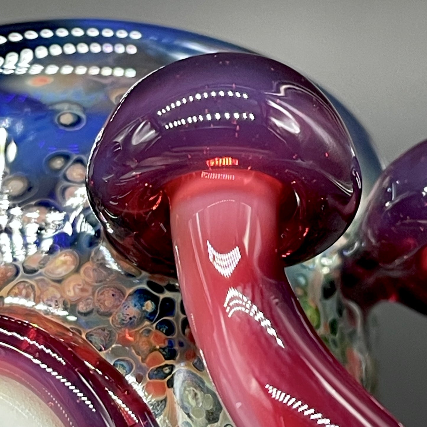 Phoenix mushroom shot glass