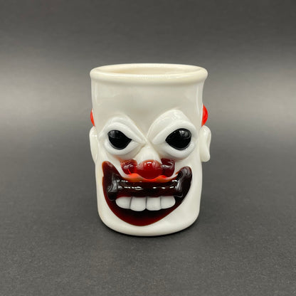 Nightmare fuel Evil clown shot glass