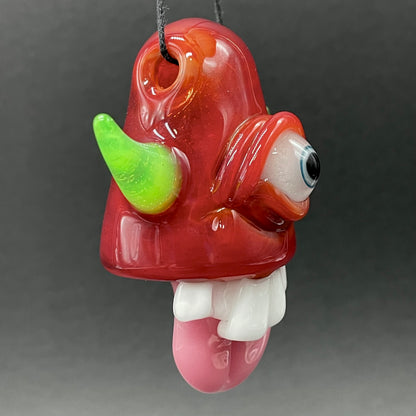 Licky McOneEye glass pendant