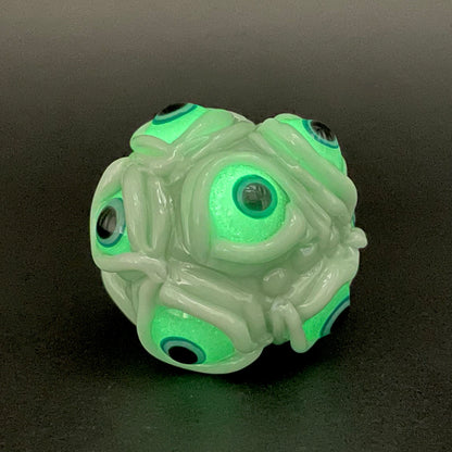 Mint green Argus pendant