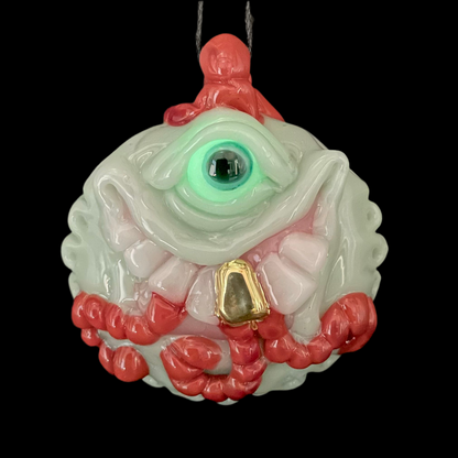 Worm eater pendant