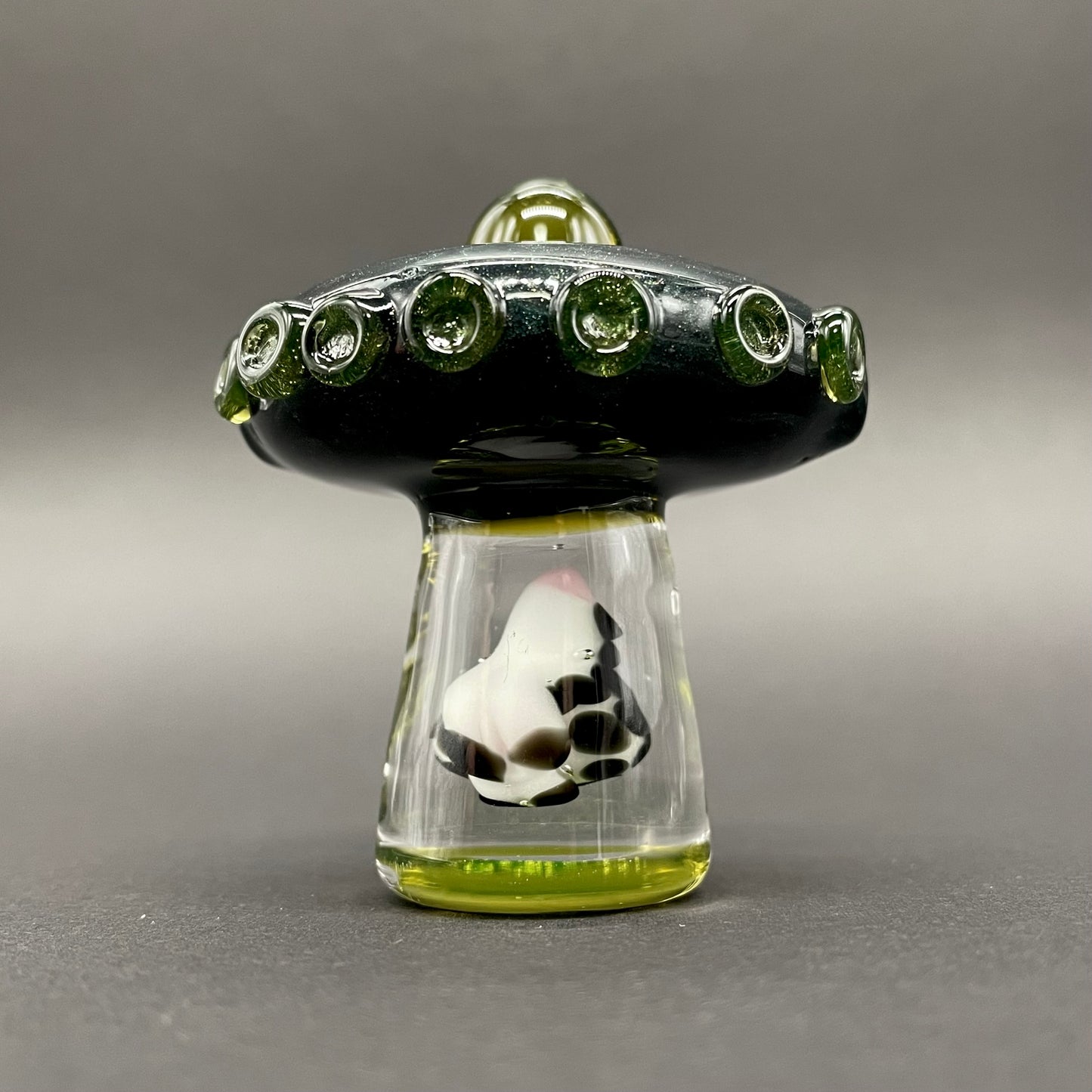 Alien abduction pendant (cow)