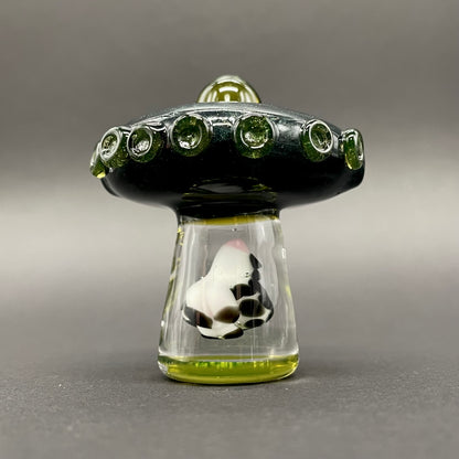 Alien abduction pendant (cow)