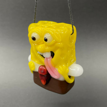 Sponge bob square pants glass pendant
