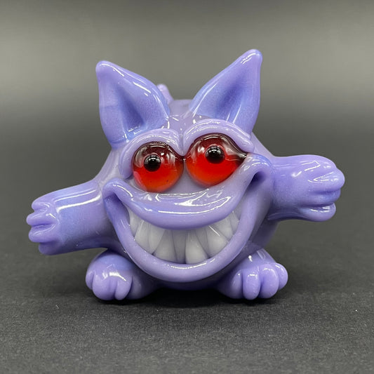 Gengar Pokémon glass pendant
