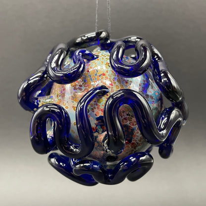 Worm Globe ornament