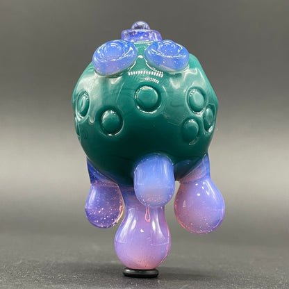 Dripping with sarcasm glass pendant