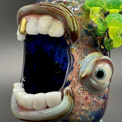 Screaming incense burner
