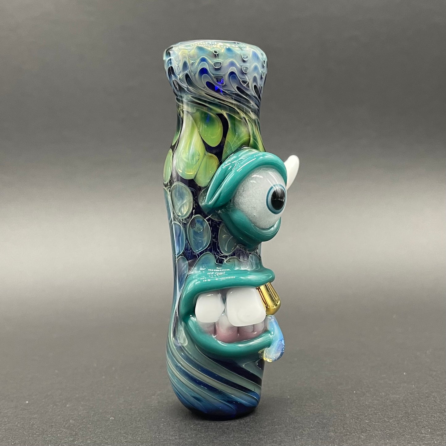 Gold fumed cyclops Chillum
