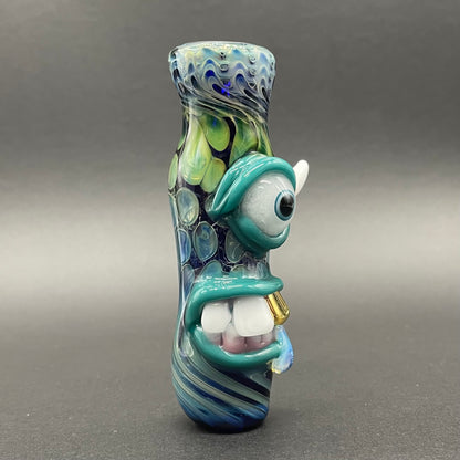 Gold fumed cyclops Chillum