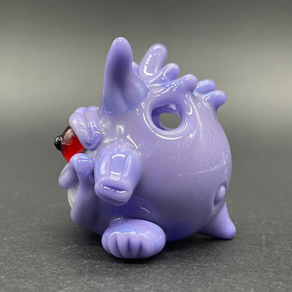 Gengar Pokémon glass pendant