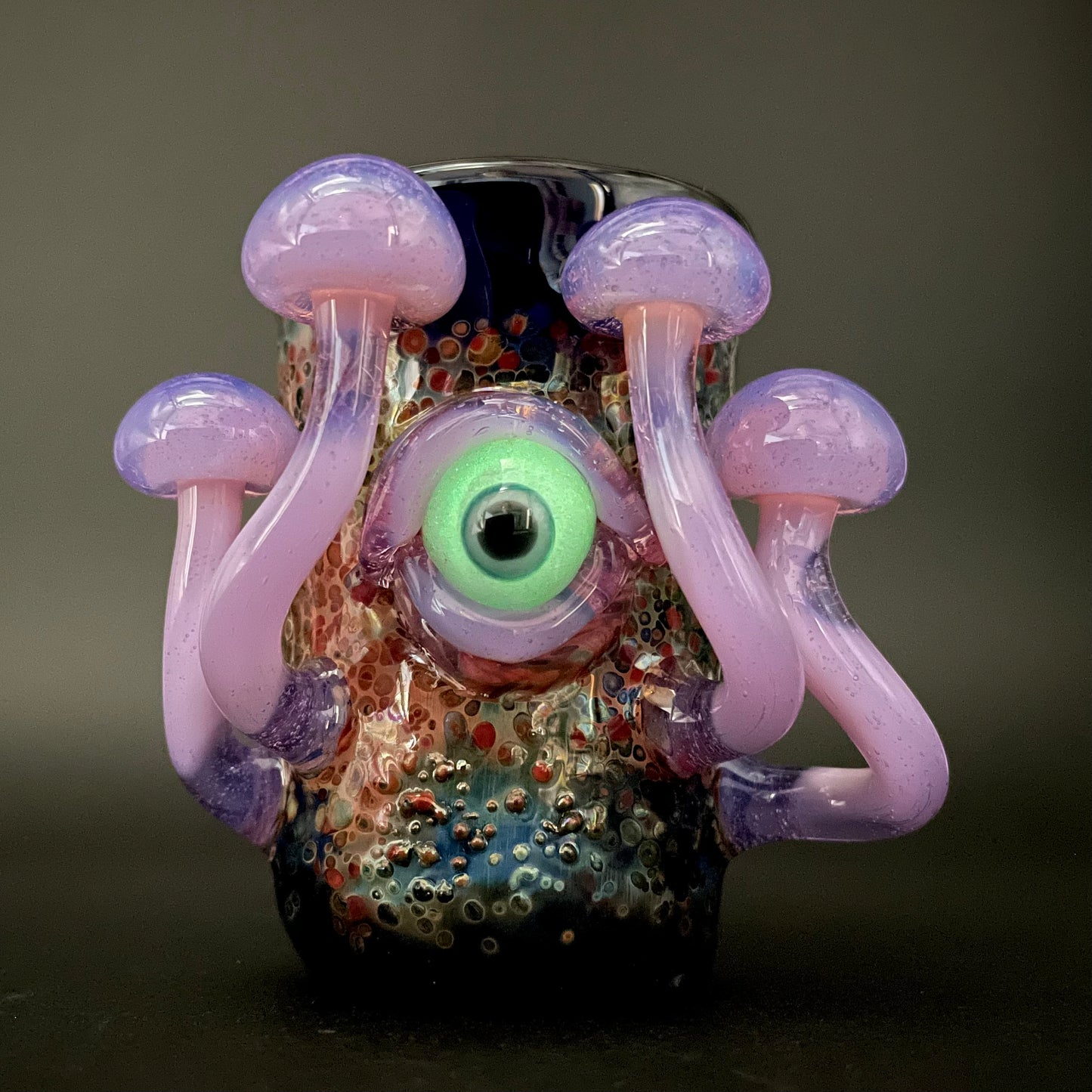 Pink Slime Mushroom Shot Glass