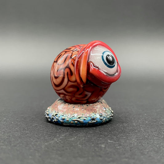 Brain marble and stand