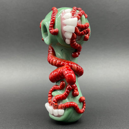 Worm food spoon