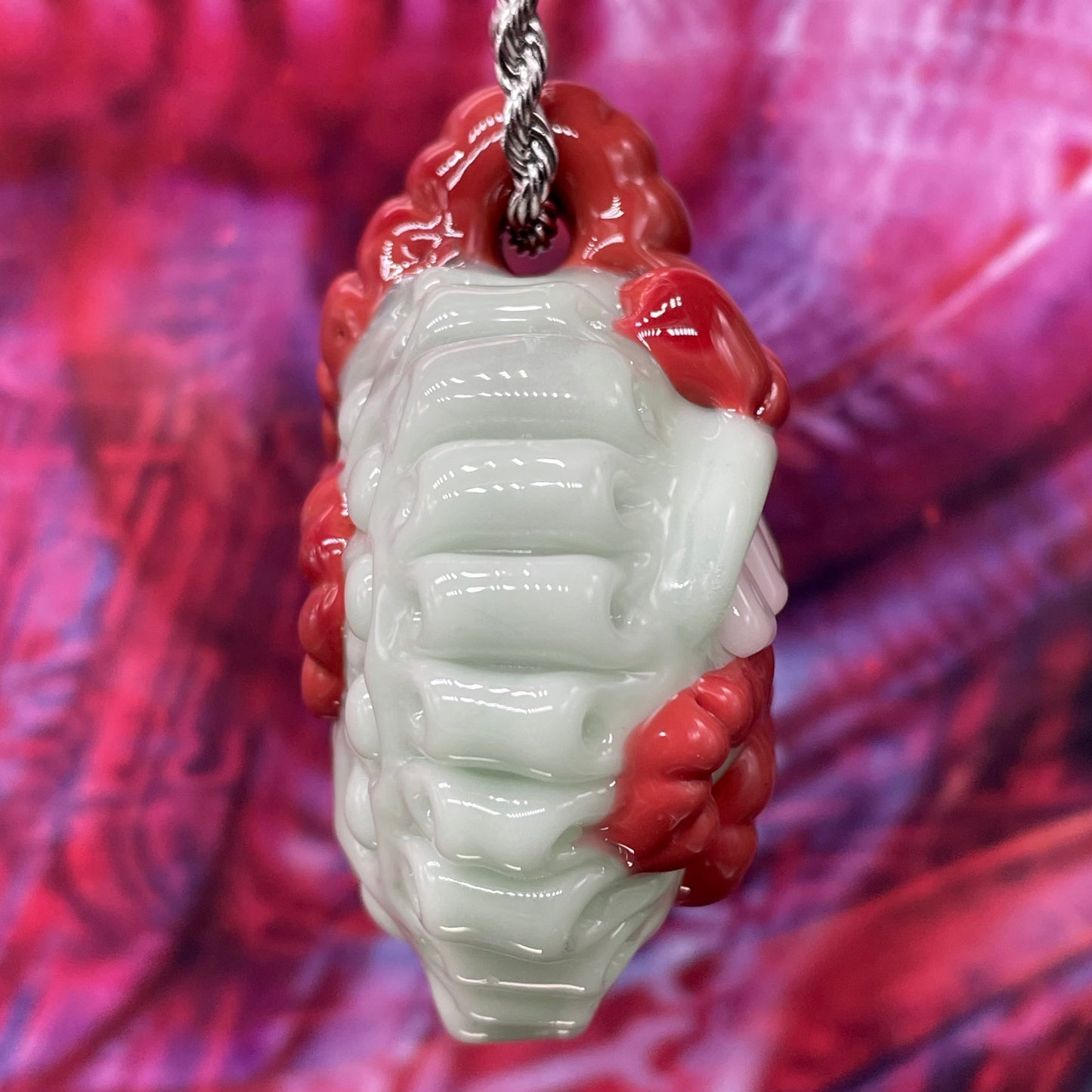 Worm eater pendant