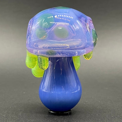 About last night glass mushroom pendant