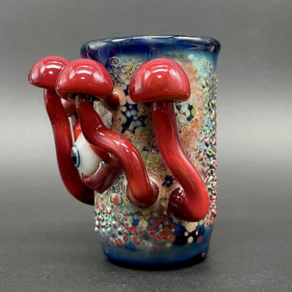 Tequila sunrise shot glass