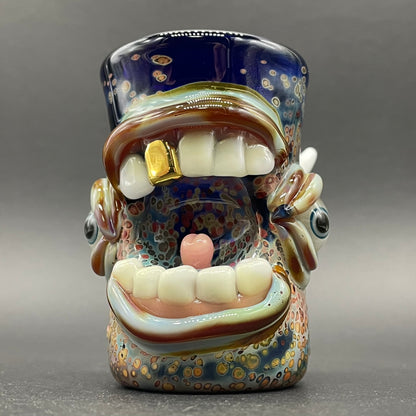 Screaming shot glass