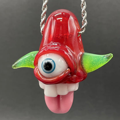Licky McOneEye glass pendant