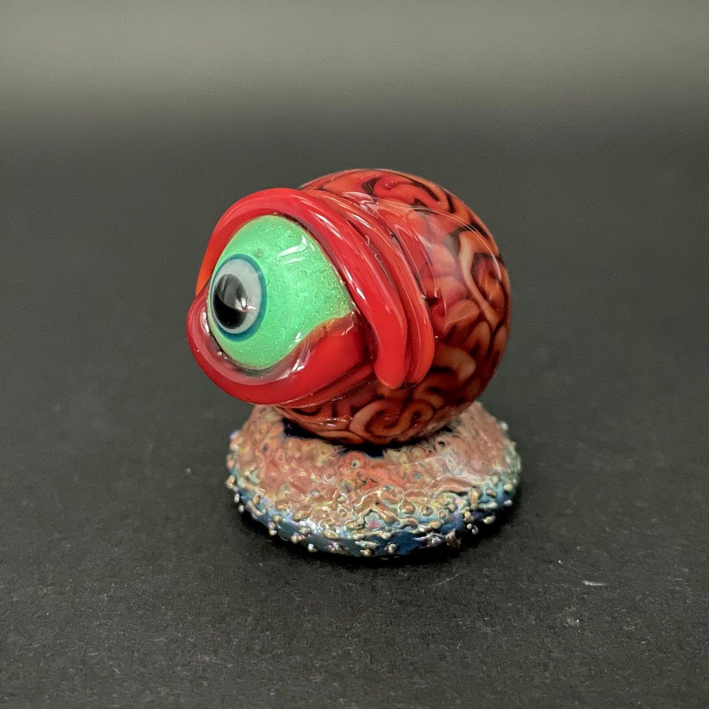 Brain marble and stand