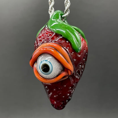 Cyclops strawberry pendant