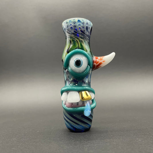 Gold fumed cyclops Chillum