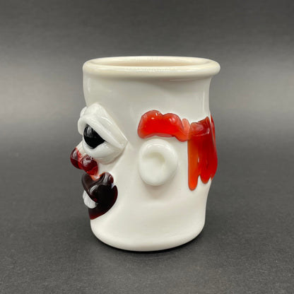 Nightmare fuel Evil clown shot glass