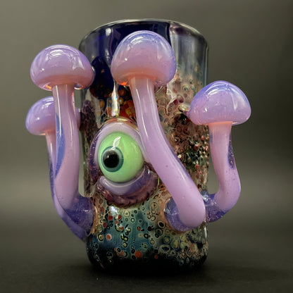 Pink Slime Mushroom Shot Glass