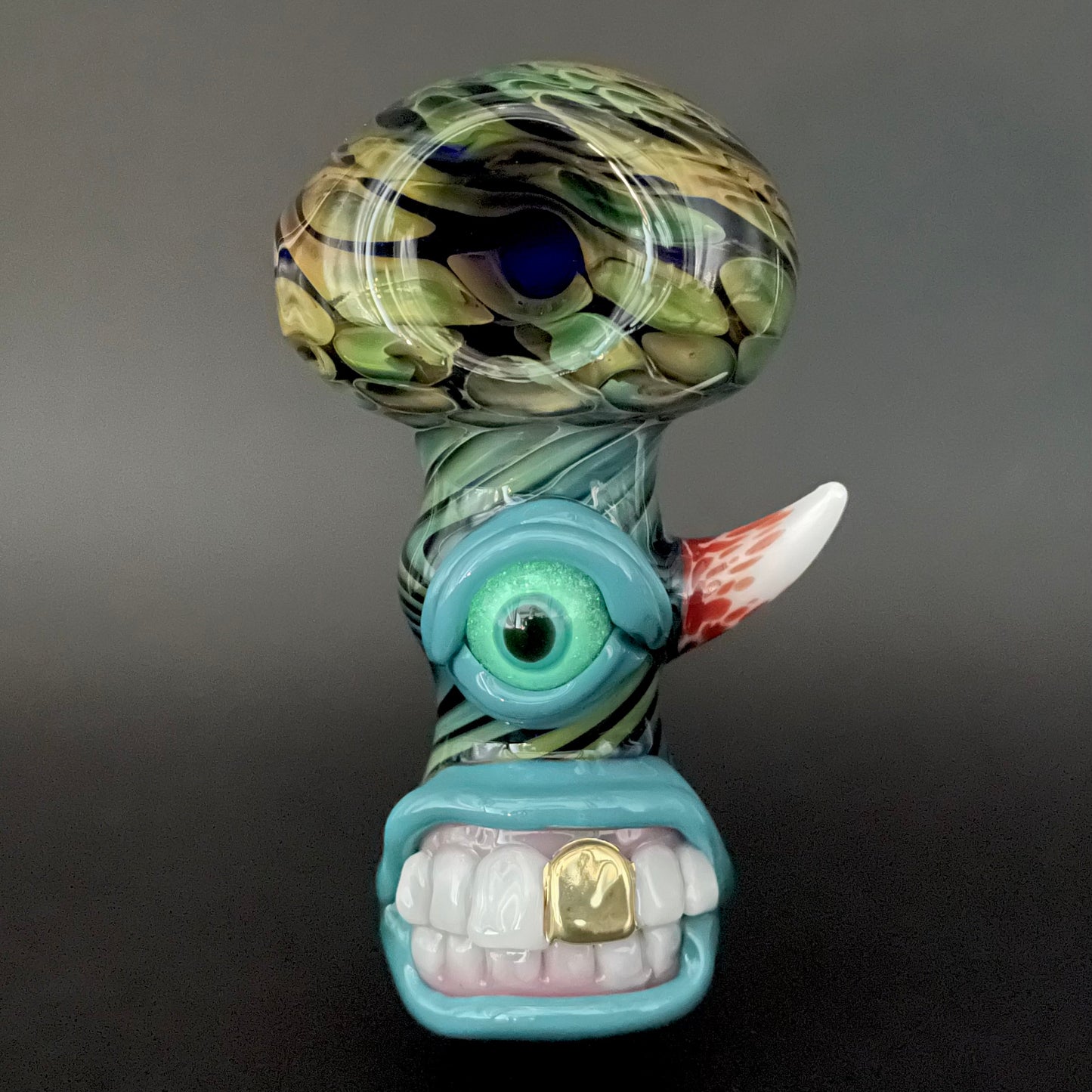 Gold Fumed Cyclops Spoon