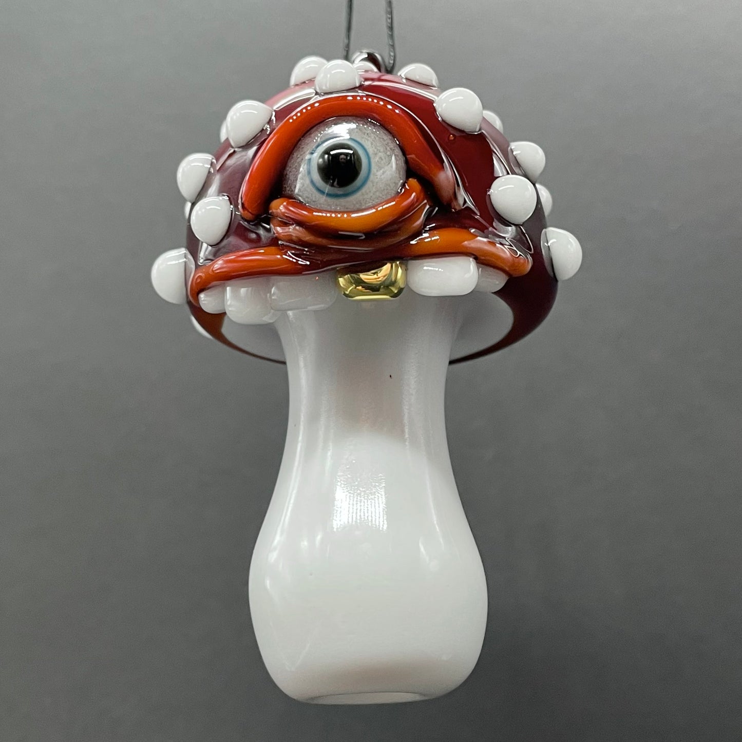Cyclops mushroom ornament