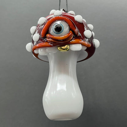 Cyclops mushroom ornament