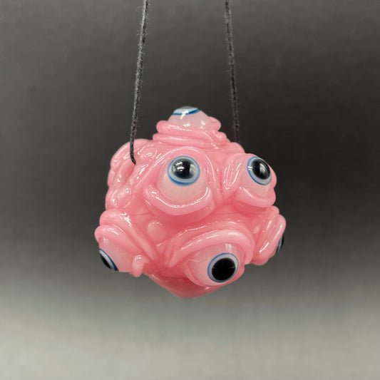 Pink Argus pendant