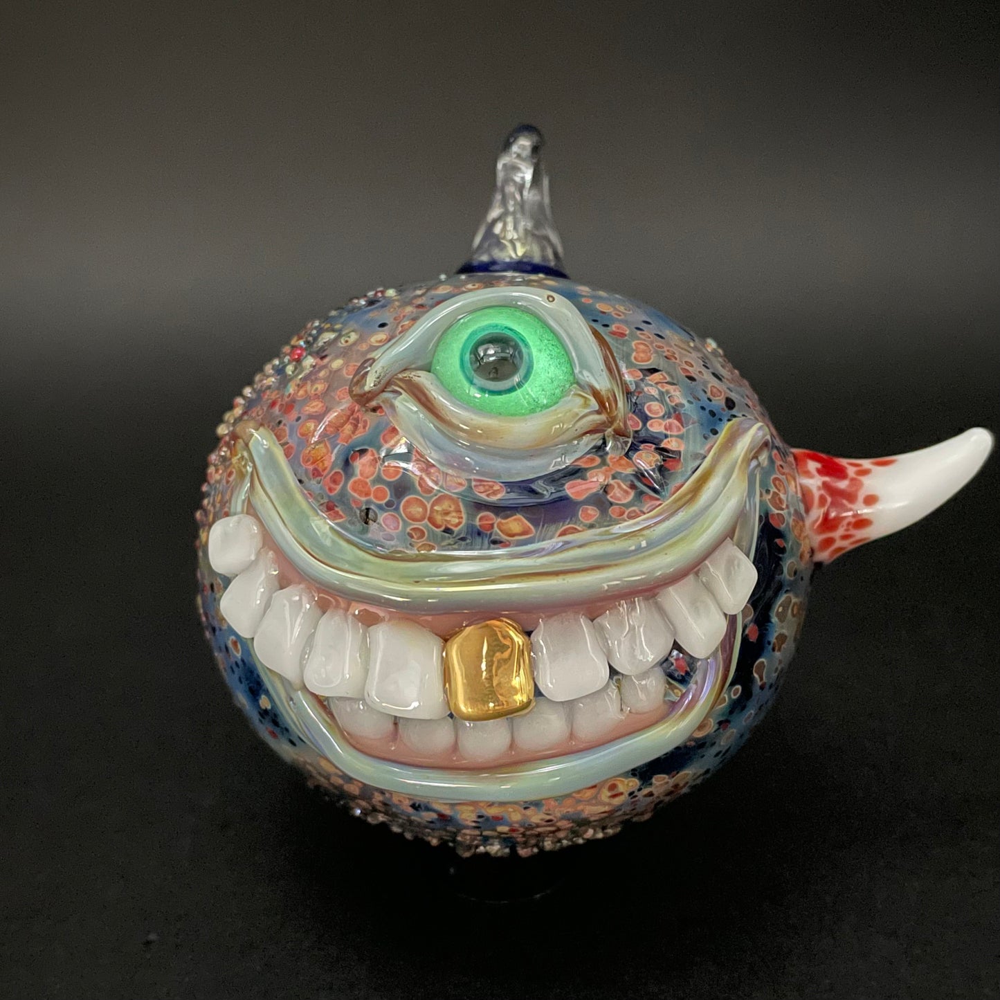 Smiling cyclops ornament