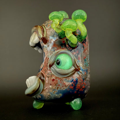 Screaming incense burner