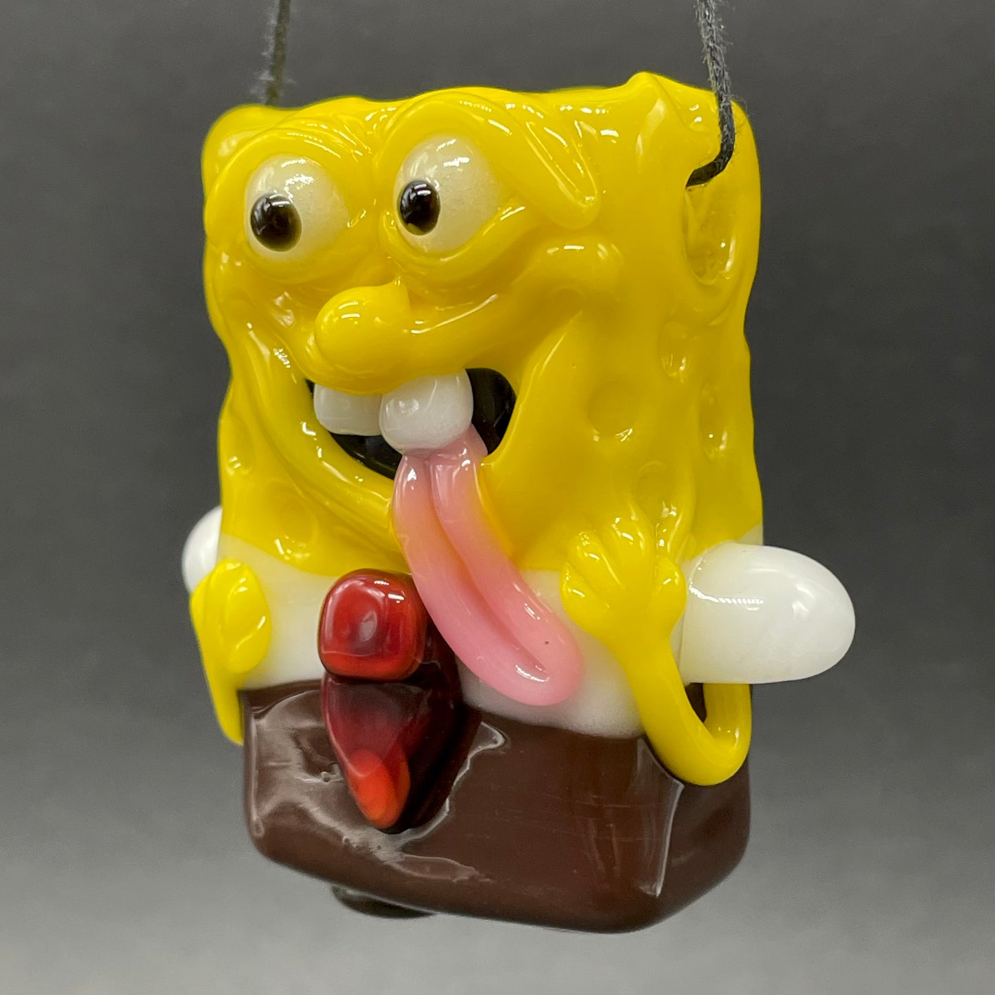 Sponge bob square pants glass pendant