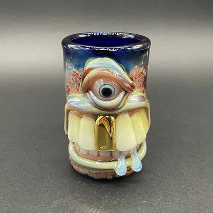 Big tooth Cyclops shot glass