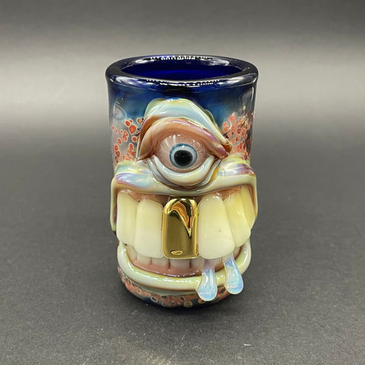Big tooth Cyclops shot glass