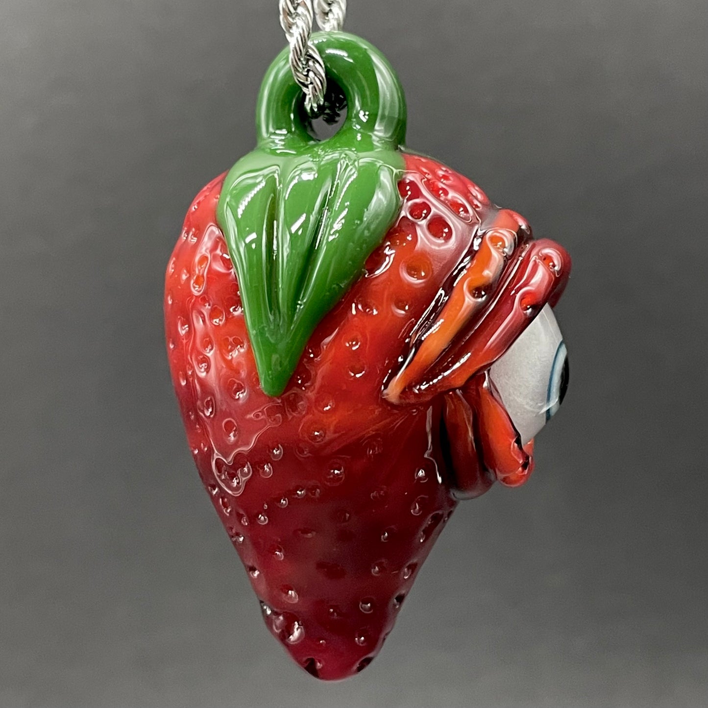 Cyclops strawberry pendant
