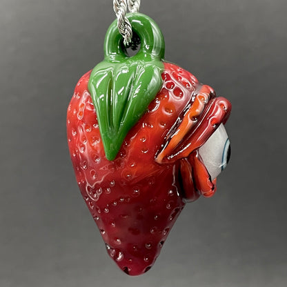 Cyclops strawberry pendant