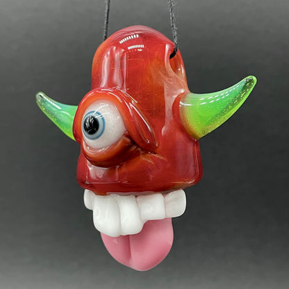 Licky McOneEye glass pendant