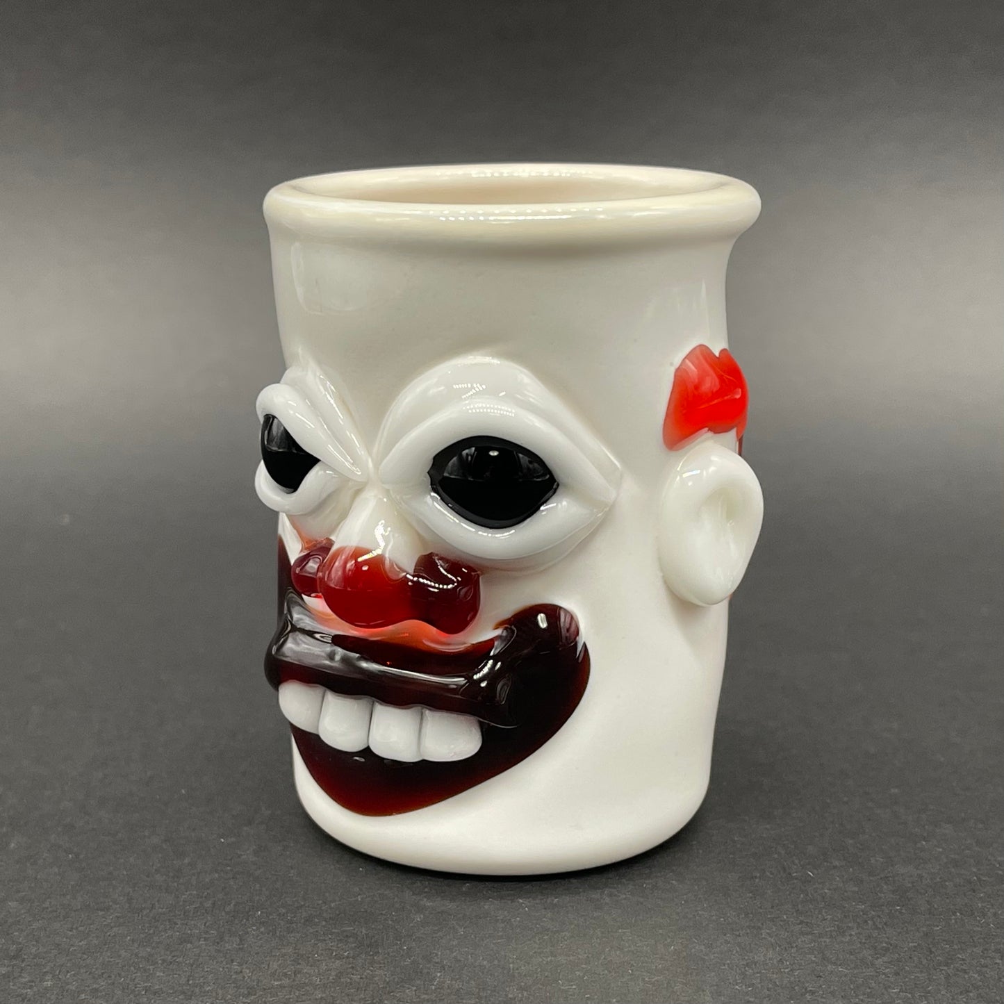 Nightmare fuel Evil clown shot glass