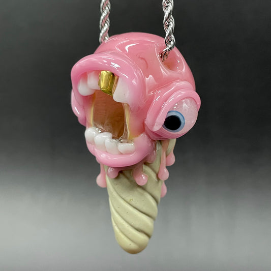 Ice scream cone pendant